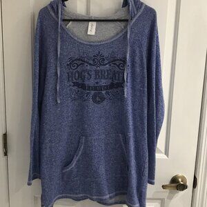 Yesterdays Women's Lightweight Hog's Breath Hoodie L